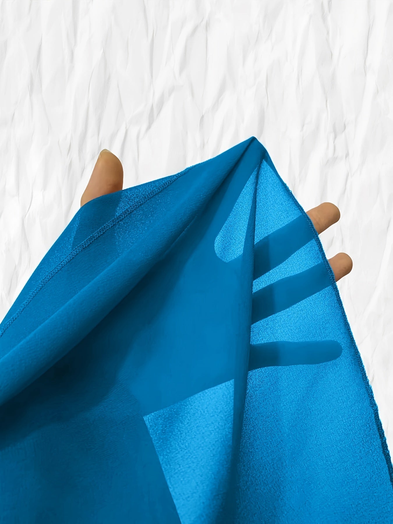 Solid Layered Cloak Sleeve Blouse, Versatile Crew Neck Blouse For Spring & Fall, Women's Clothing