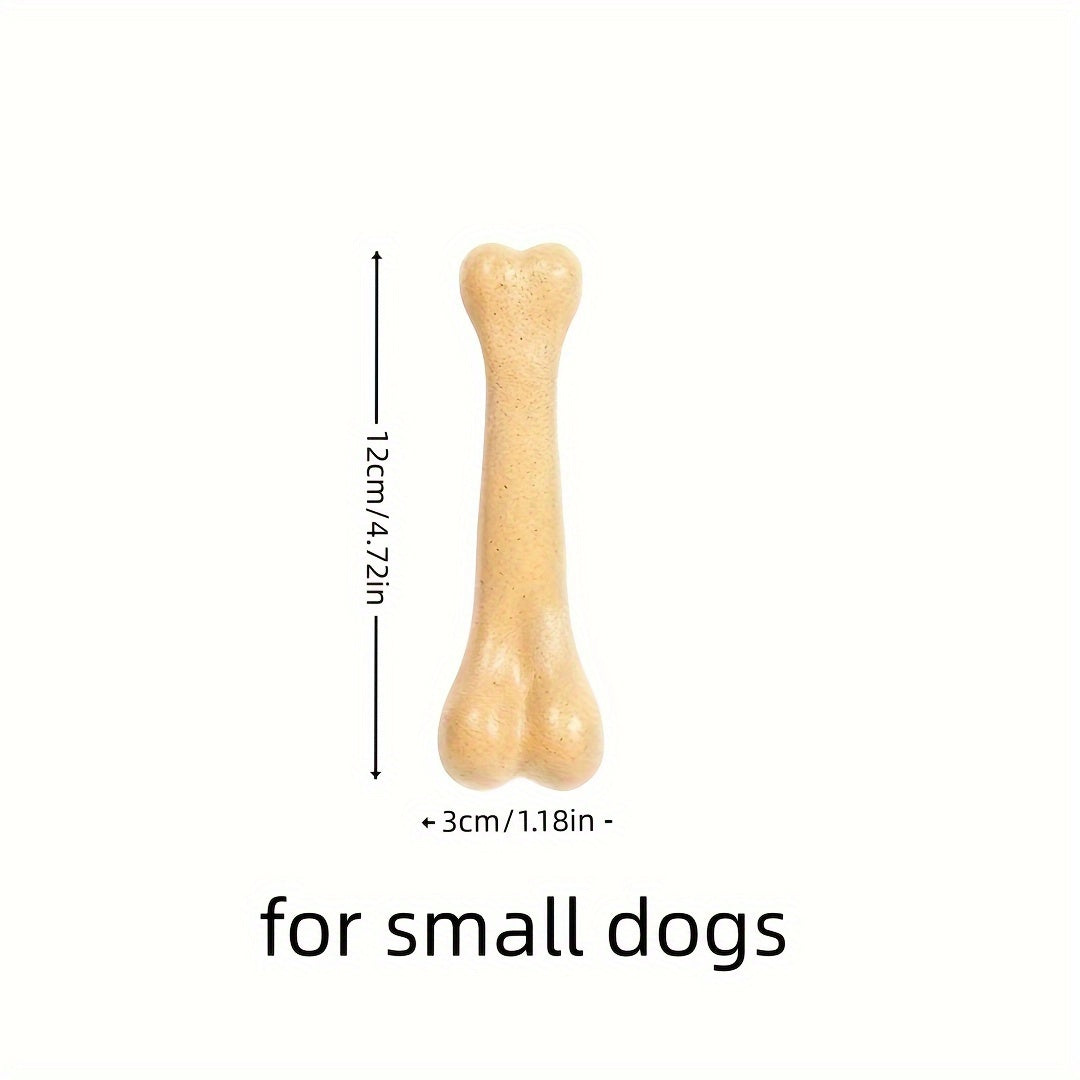 Durable Beef Flavored Dog Chew Toy, Polypropylene Bone Shaped Teeth Cleaning Chew for All Breed Sizes, Interactive Training Pet Toy for Oral Care and Dental Health