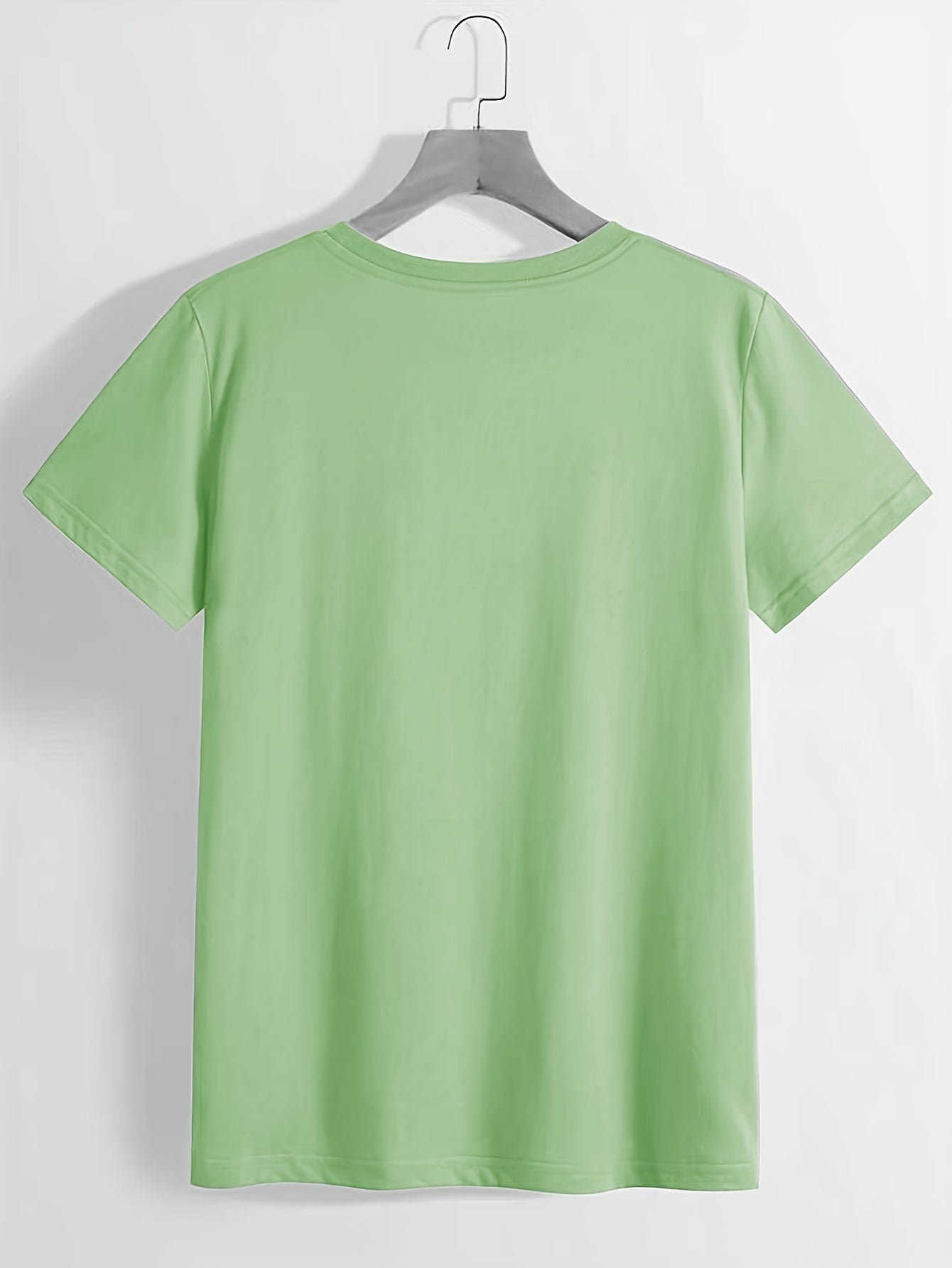 Whimsical Feline Tee - Classic Round Neck, Comfortable Short Sleeves, Versatile Sports Tee for Daily Wear or Athletic Activities - Ideal for Casual Womens Tops