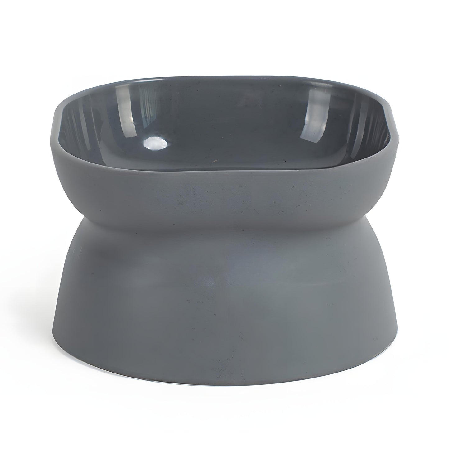 Ergonomic Anti-Spill Cat Bowl: Health-Conscious, Sleek Design for Food & Water