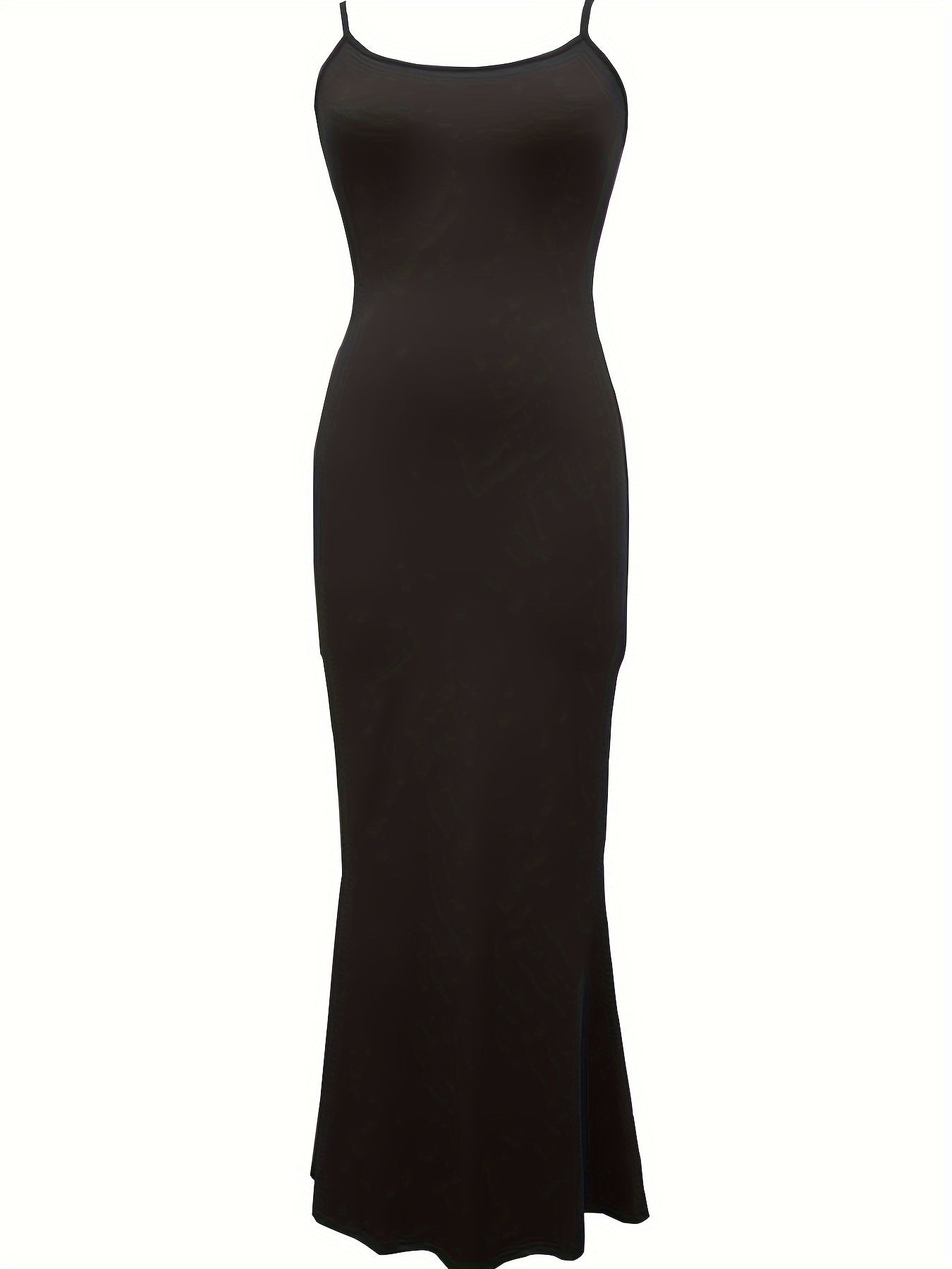 2 Packs Solid Cami Dresses, Casual Sleeveless Bodycon Dress, Women's Clothing