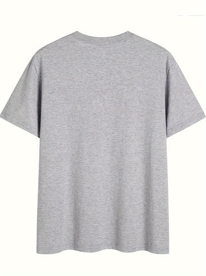 Women's PARIS Print T-Shirt, Casual Style Summer Top, Fashionable Short-Sleeve Sporty Tee