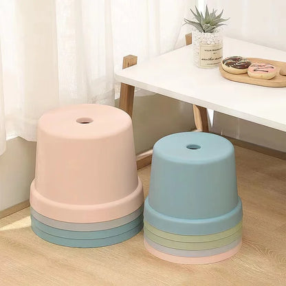 2025 stool household stacking thickened low stool sofa stool