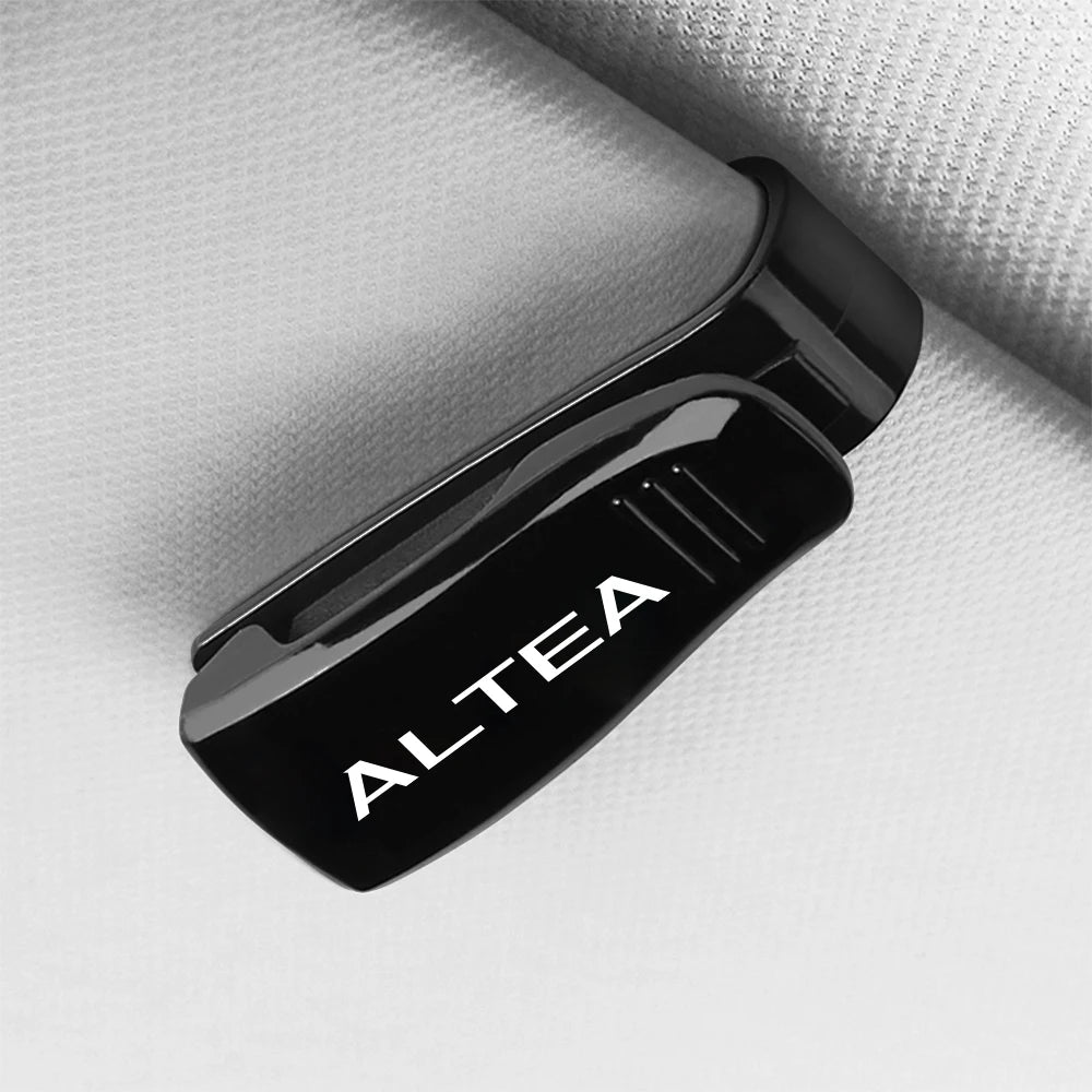Car Glasses Clip Holder Auto Accessories For Seat Leon Ibiza Ateca Arona Cordoba Toledo Altea Alhambra Arosa Exeo Mii Tarraco