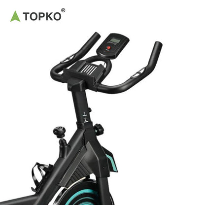 TOPKO US Warehouse Professional Gym Workout Spin Bike Home Fitness Spinning Bike