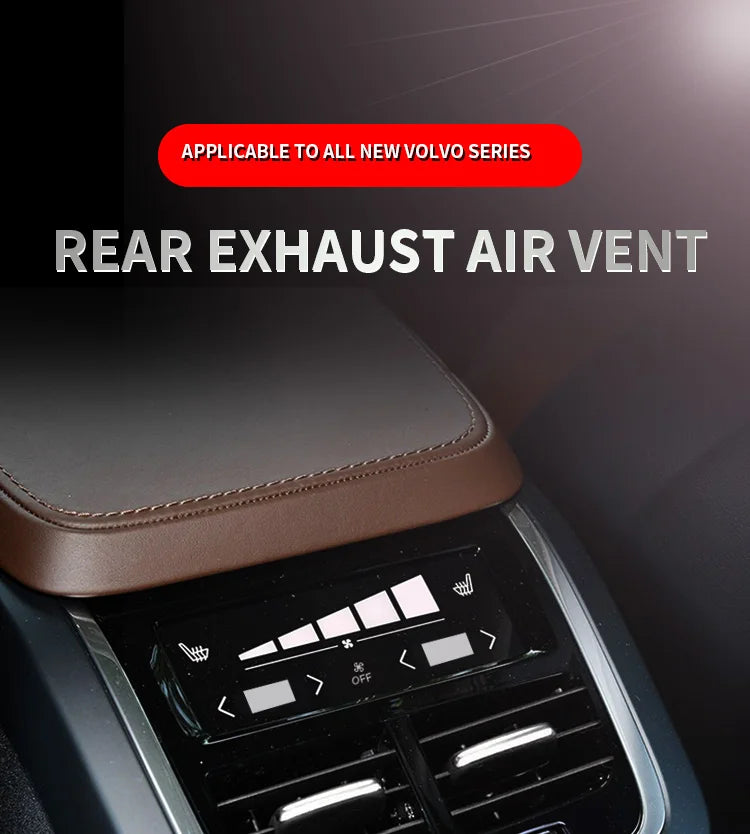 car Accessorie for volvo XC60 XC90 S60 V60 V90 S90 V60CC Replacement of interior accessories for rear seat decorations