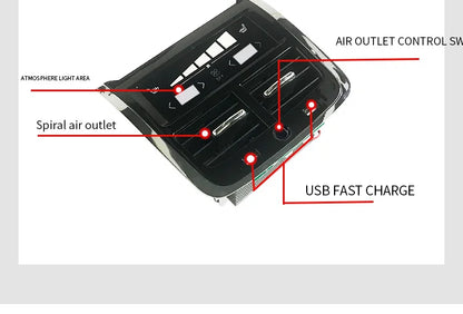 car Accessorie for volvo XC60 XC90 S60 V60 V90 S90 V60CC Replacement of interior accessories for rear seat decorations