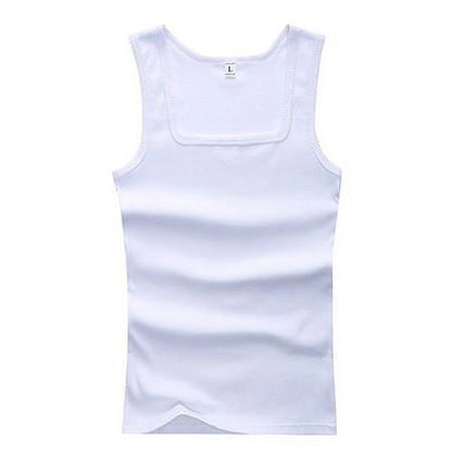 Men Sports Tank Tops Casual Tank Tops Summer Bodybuilding Sleeveless Vest Gym Fitness Slim Casual Undershirt simple Tank Tops
