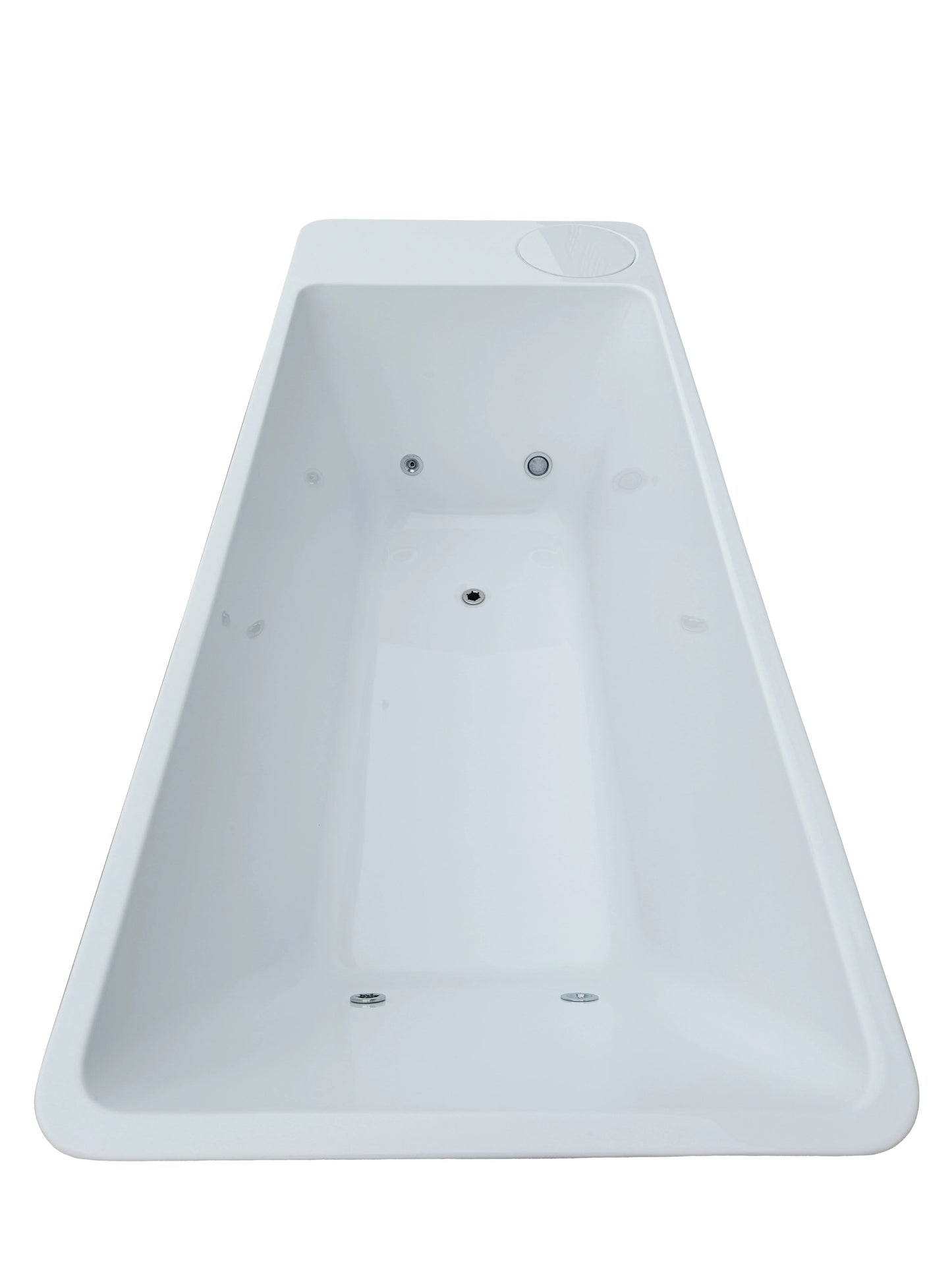 All-In-One Rectangle Shape Acrylic Spa Tub Modern Design Freestanding Outdoor Ice Bath for Gym & Villa/hotel Soaking
