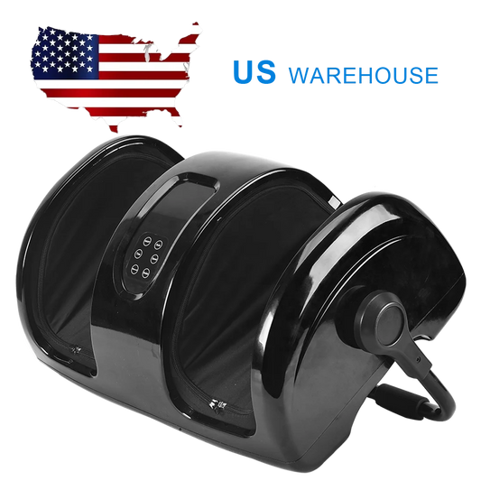Electric Shiatsu Foot Massager Machine with Roller & Vibration Health Care Tool with Remote for Home Use