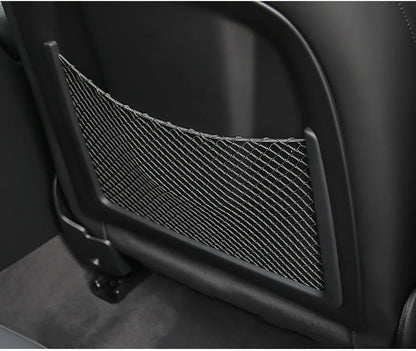 Car Interior Accessories For Audi A4 B8 A5 Q3 A3 A6 C7 Q5 B9 Q7 Rear Seat Back String Net Mesh Storage Pocket Auto Organizer