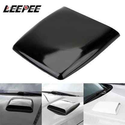 Universal Car Hood Scoop Air Outlet Cover Decoration Air Flow Intake Vent Cover Auto Air Flow Vent Cover Accessories Car Styling