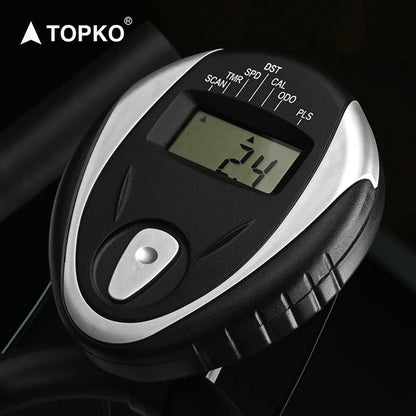 TOPKO US Warehouse Premium Gym Workout Spin Bike Magnetic Control Adjustable Spin Bike