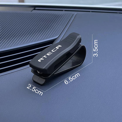 Car Glasses Clip Holder Auto Accessories For Seat Leon Ibiza Ateca Arona Cordoba Toledo Altea Alhambra Arosa Exeo Mii Tarraco