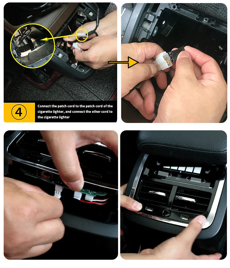 car Accessorie for volvo XC60 XC90 S60 V60 V90 S90 V60CC Replacement of interior accessories for rear seat decorations