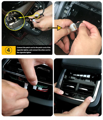 car Accessorie for volvo XC60 XC90 S60 V60 V90 S90 V60CC Replacement of interior accessories for rear seat decorations