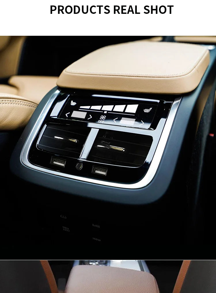 car Accessorie for volvo XC60 XC90 S60 V60 V90 S90 V60CC Replacement of interior accessories for rear seat decorations