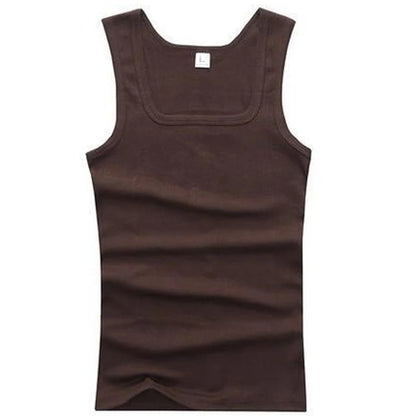 Men Sports Tank Tops Casual Tank Tops Summer Bodybuilding Sleeveless Vest Gym Fitness Slim Casual Undershirt simple Tank Tops