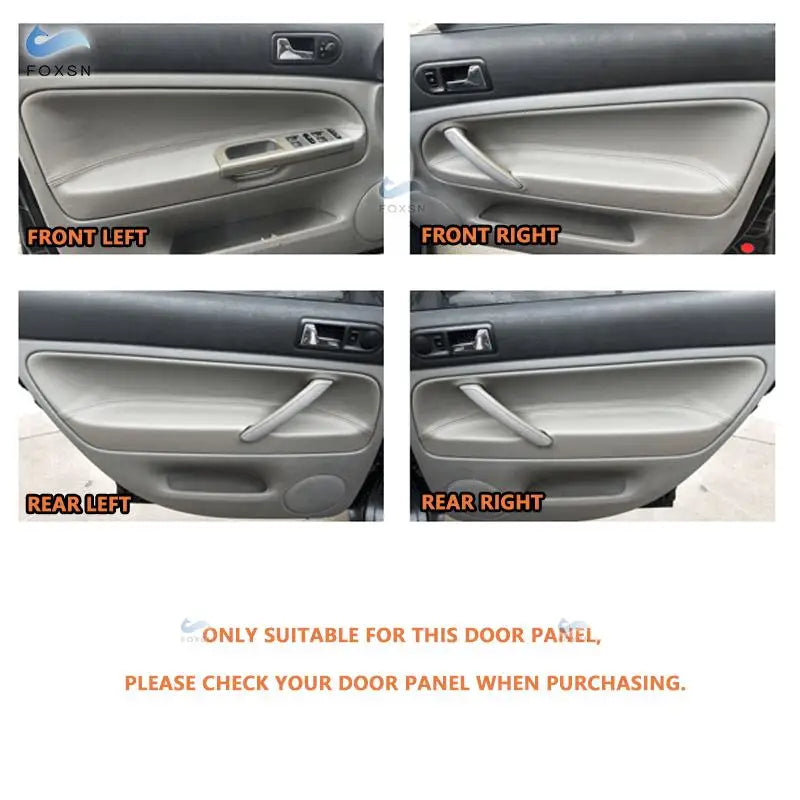 Car Accessories For Volkswagen Passat B5 1998 1999 2000 2001 2002 2003 2004 2005 2006 Car Door Panel Armrest Cover Sticker Trim