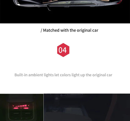 car Accessorie for volvo XC60 XC90 S60 V60 V90 S90 V60CC Replacement of interior accessories for rear seat decorations