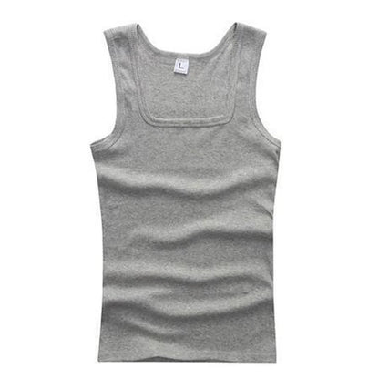 Men Sports Tank Tops Casual Tank Tops Summer Bodybuilding Sleeveless Vest Gym Fitness Slim Casual Undershirt simple Tank Tops