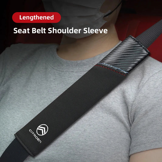 Car Seat Belt Protective Shoulder Cover Auto Accessories For Citroen C1 DS3 C2 C3 Vts C4 Saxo C4L C5 C6 C8 Xsara C3-XR Picasso