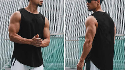 Men's Tops Tanks & Camis Basketball Clothing Tank Top Bodybuilding Mesh Gym T-shirt Man Singlets T-shirts Fitness Wear Tees