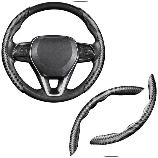 Car Accessories Universal Customized Protective Designer Carbon Fiber Car Steering Wheel Cover