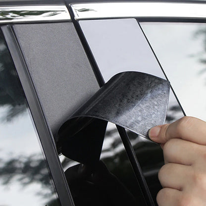 Car Accessories Fit For Hyundai Grandeur HG Hyundai Azera 2012 2013 2014-2017 Door Window Glossy Black Pillar Posts Cover Trim