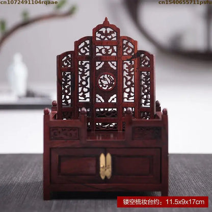 Miniature Antique Furniture Mini Table Models Chinese Handicrafts Doll Houses TV Movie Photographed Scene Retro Furniture Props