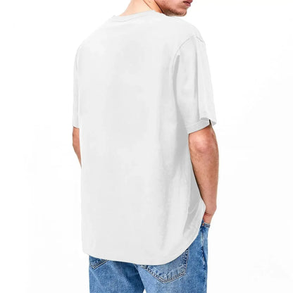 Men's Science Is Optimistic T-Shirts Technically It is Always Full  Top Tee Summer Classic T Shirt Casual Tshirt Plus Size
