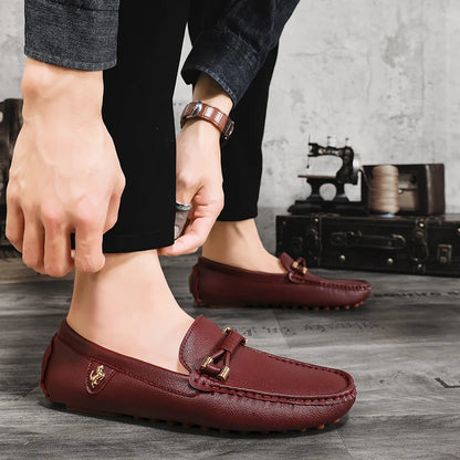 Mens Dress Shoes Men's Formal Leather Shoes for Men Elegant Casual Business Social Male Shoe Wedding Party Shoes Driving Shoe