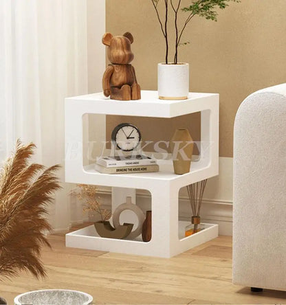 Bedside Table Nightstands Cabinet For Living Room Home Furniture Modern Cabinets Bed Side  Storage Locker For The Bedroom