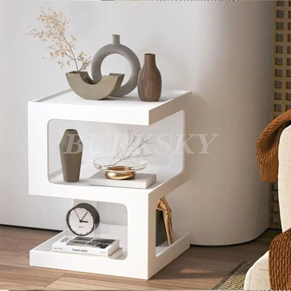 Bedside Table Nightstands Cabinet For Living Room Home Furniture Modern Cabinets Bed Side  Storage Locker For The Bedroom