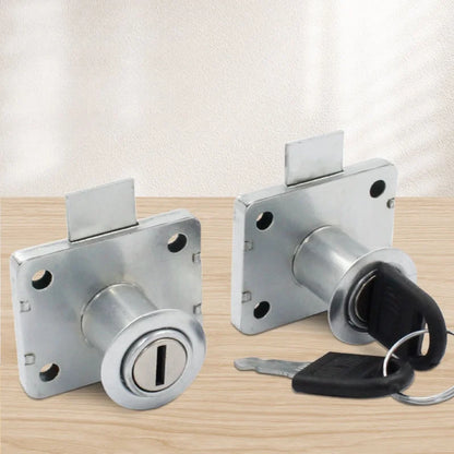2/4 sets of furniture lock anti-theft locks suitable for bedside tables, wardrobes, drawers,  furniture hardware accessory locks