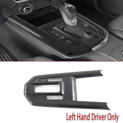 Car Accessories  For Isuzu D-MAX DMAX 2021 2022 ABS Carbon Center Console Window Switch Gear Armrest Box Panel Cover Trim