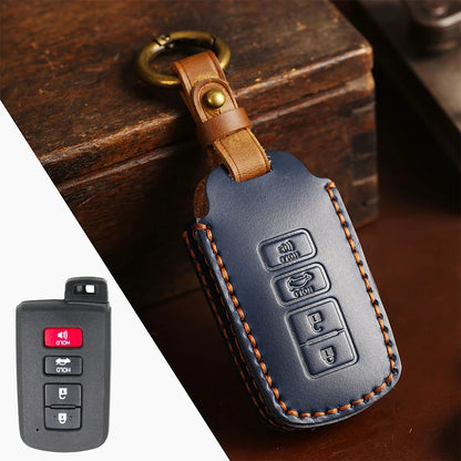 Car Key Case Cover Holder For Corolla Camry RAV4 Highlander Auris CHR Avalon Land Cruiser LC FJ Accessories