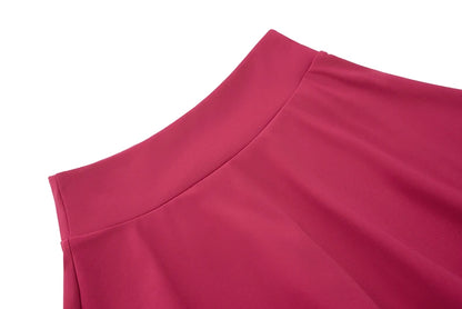 2-in-1 Tennis Skirt with Compression Shorts - Breathable Workout Skirt with Pockets