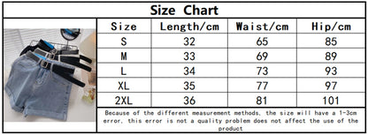 Women High Waist Denim Shorts Sexy Girl Spring Summer New In Short Jeans Wide Leg A Line Y2K Hot Pants Cowboy Casual Streetwear