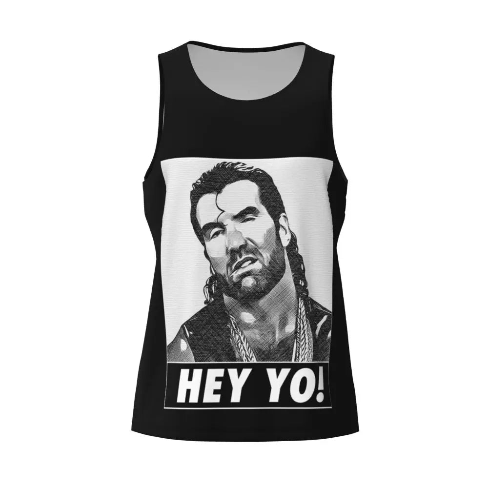 Men's Rip Razor Ramon Hey Yo Tank Top Fitness Sports Sleeveless Tops Summer Wrestling Legend Vest 3D Quick Drying Tops