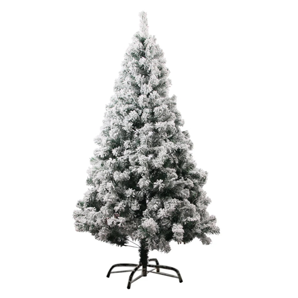 60cm70T White Xmas Tree Artificial Christmas Tree Flocking Snow Home Decor Festival Tree Christmas Supply Holiday nament