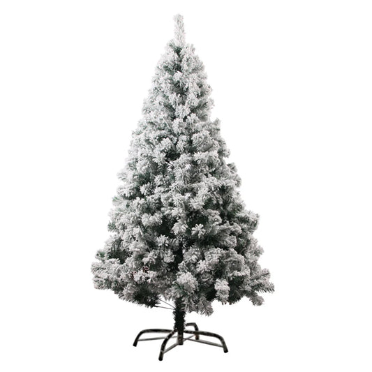 60cm70T White Xmas Tree Artificial Christmas Tree Flocking Snow Home Decor Festival Tree Christmas Supply Holiday nament