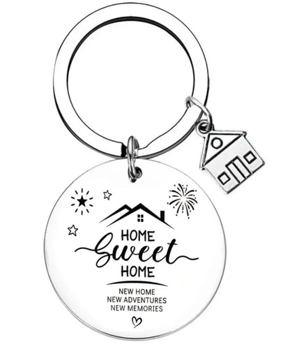 New Home Housewarming Gifts keyrings keychains House Warming Gifts New Home First Home key chains