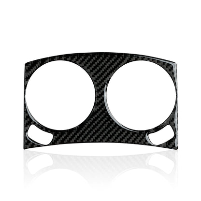 Car Front Water Cup Decor Decals for 2011-2023 Chrysler 300 Accessories Carbon Fiber Interior Stickers