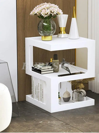 Bedside Table Nightstands Cabinet For Living Room Home Furniture Modern Cabinets Bed Side  Storage Locker For The Bedroom