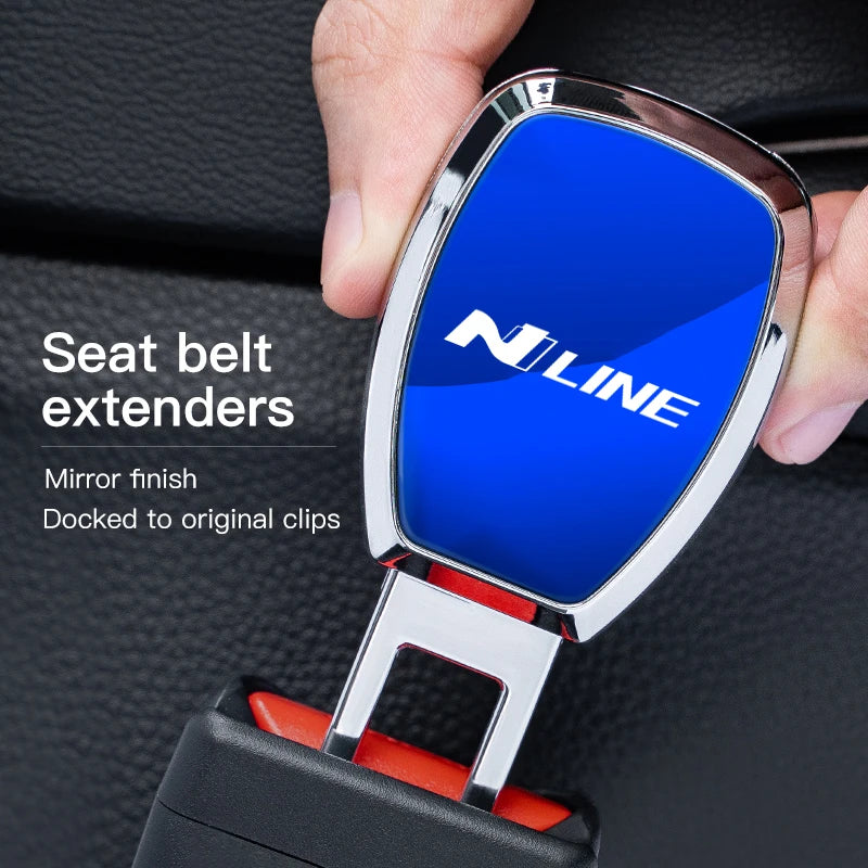 Car safety seat buckle and seat belt buckle extender accessories For Hyundai I30 I20 I10 Accent IX35 Tucson Elantra Venue