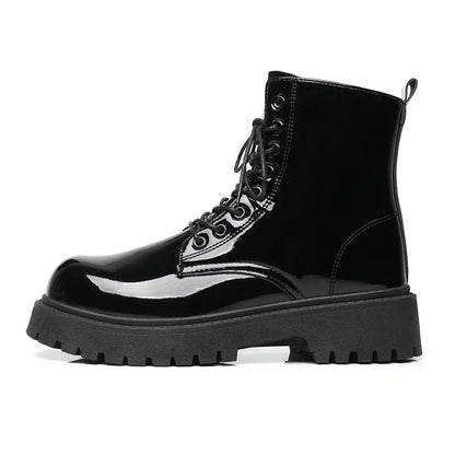 Combat Boots for Men Dress Boot Safety Shoes Mens Cowboy Boots Military Tactical Winter Autumn Men's Shoes Deals Casual Sneakers