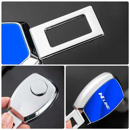 Car safety seat buckle and seat belt buckle extender accessories For Hyundai I30 I20 I10 Accent IX35 Tucson Elantra Venue