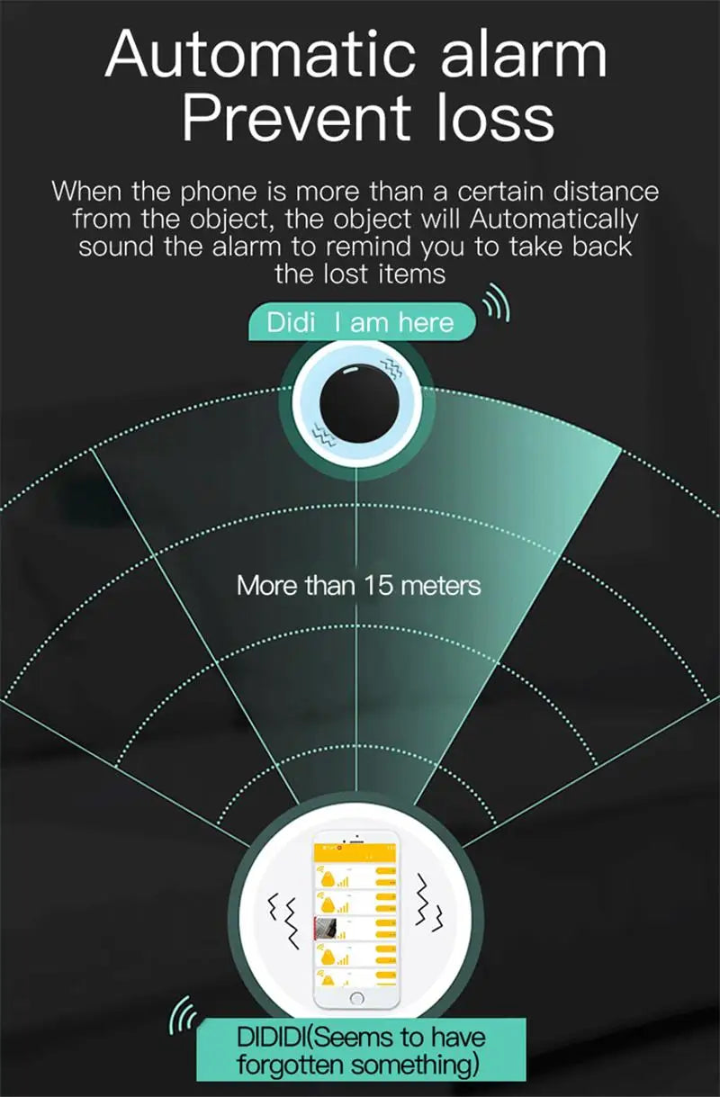 Xiaomi New Mini GPS Tracker Bluetooth 5.0 Anti-Lost GPS Device Car Tracking IOS Android Smart Finder Locator Accessory 2025