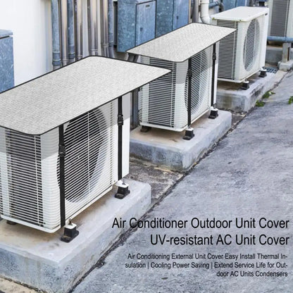 Air Conditioner Outside Unit Cover Outdoor Air Conditioner Cover Universal Waterproof Air Conditioner for Outdoor for External